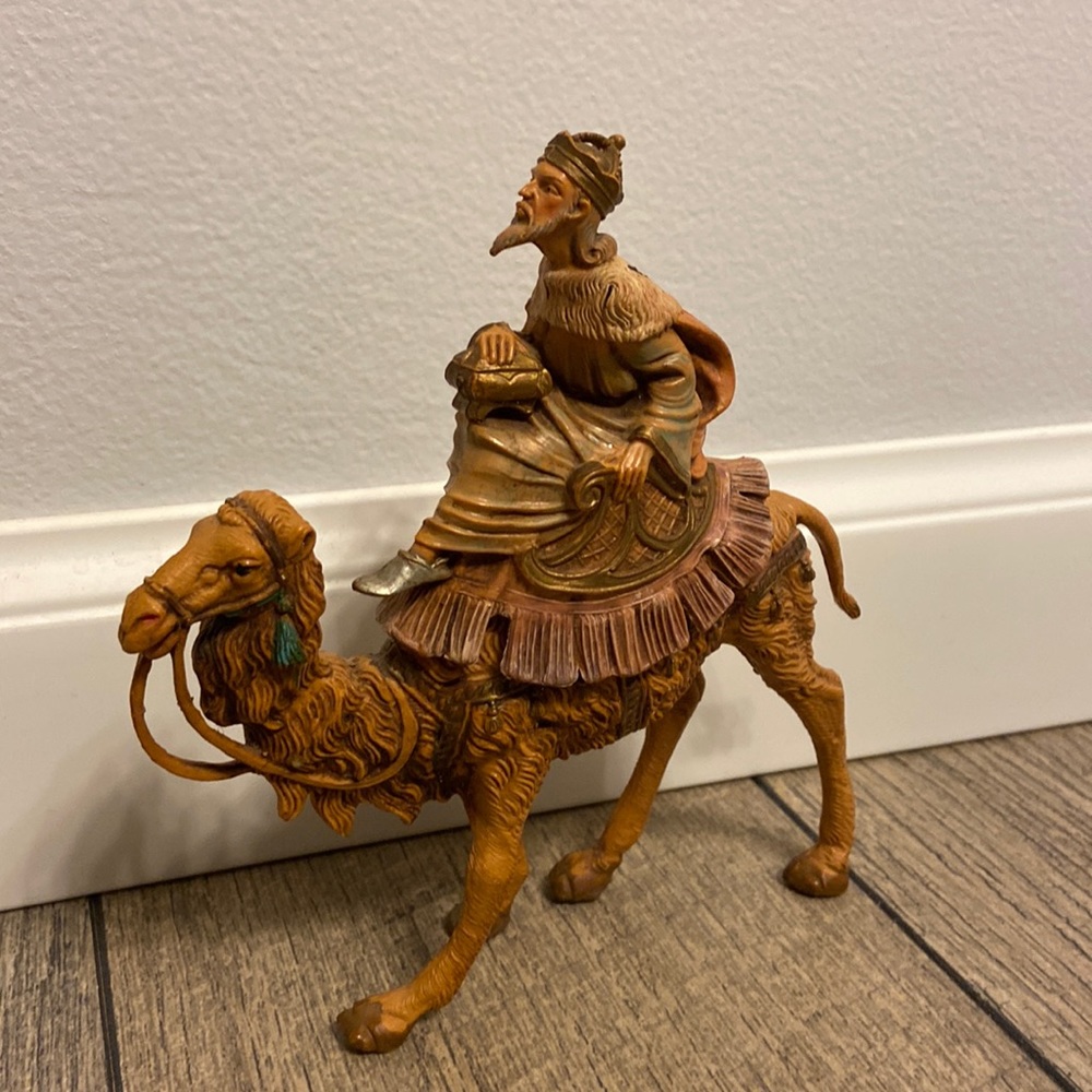 Vintage Fontanini King Melchior on Camel
